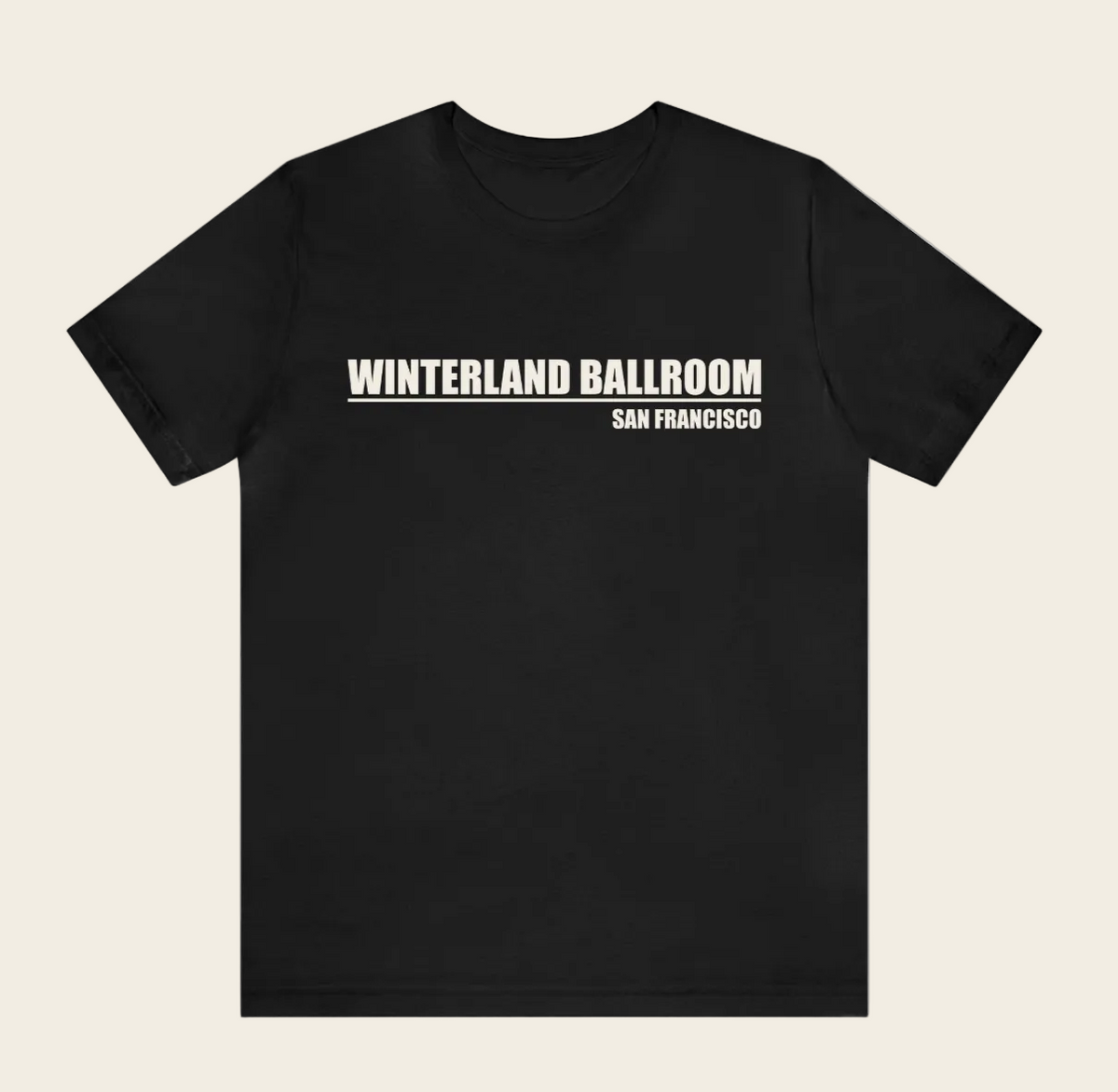 Winterland Ballroom Custom Date Tee