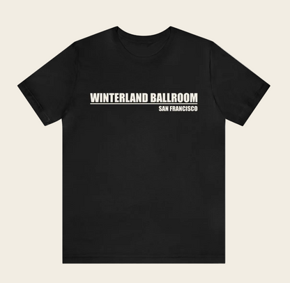 Winterland Ballroom Custom Date Tee