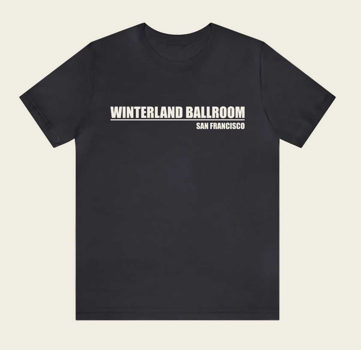 Winterland Ballroom Custom Date Tee