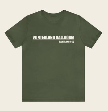 Winterland Ballroom Custom Date Tee