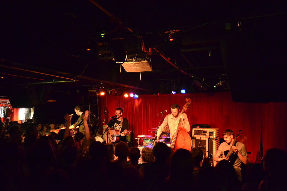AJJ performing at the Grog Shop