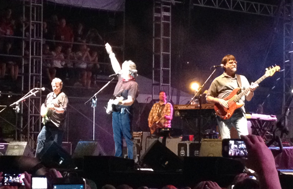Alabama performing at Bayfest in Mobile in 2014
