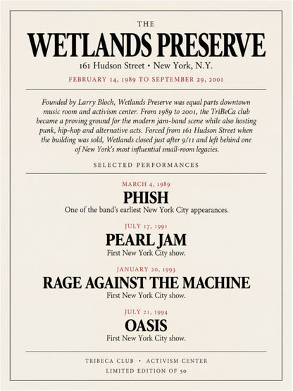 Wetlands Preserve Archive Edition