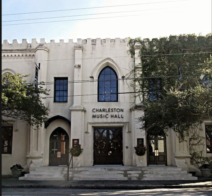Exterior of Charleston Music Hall in Charleston