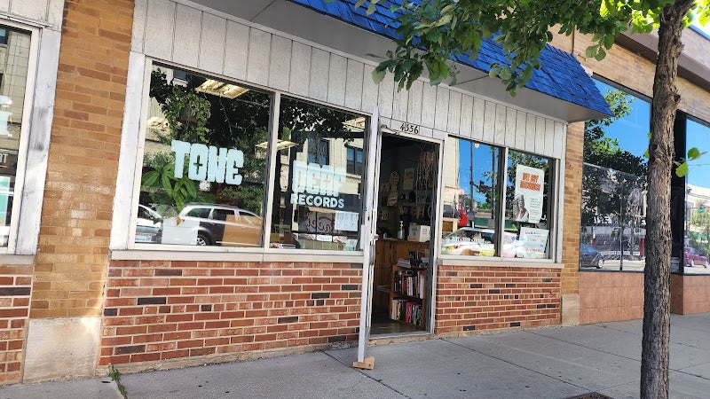 Tone Deaf Records storefront at 4356 N Milwaukee Ave in Chicago.