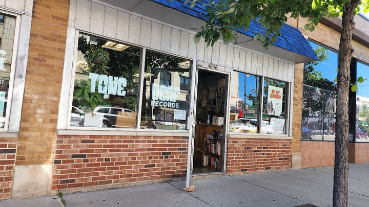Tone Deaf Records storefront at 4356 N Milwaukee Ave in Chicago.