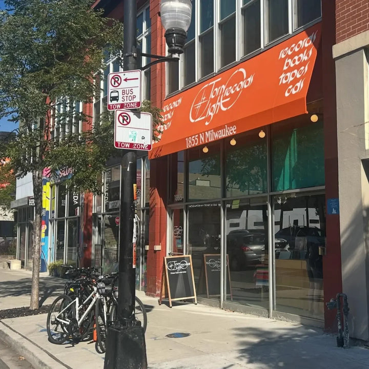 Torn Light Records storefront at 1855 N Milwaukee Ave in Chicago.