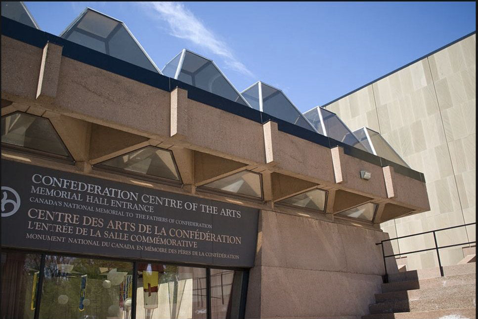 Exterior of Confederation Centre of the Arts in Charlottetown