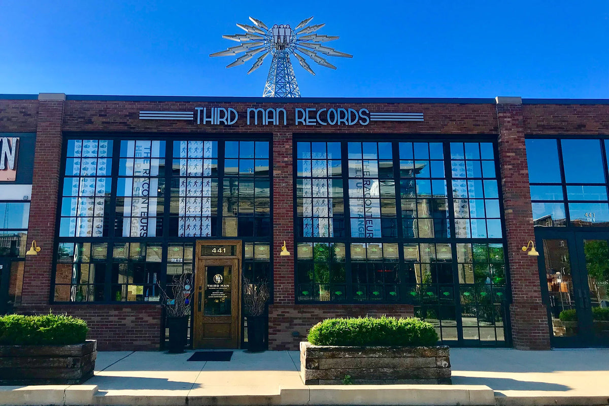Third Man Records storefront on West Canfield Street in Detroit.