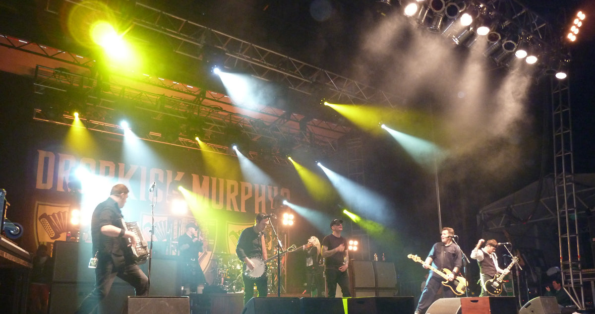 Dropkick Murphys performing at National ShamrockFest