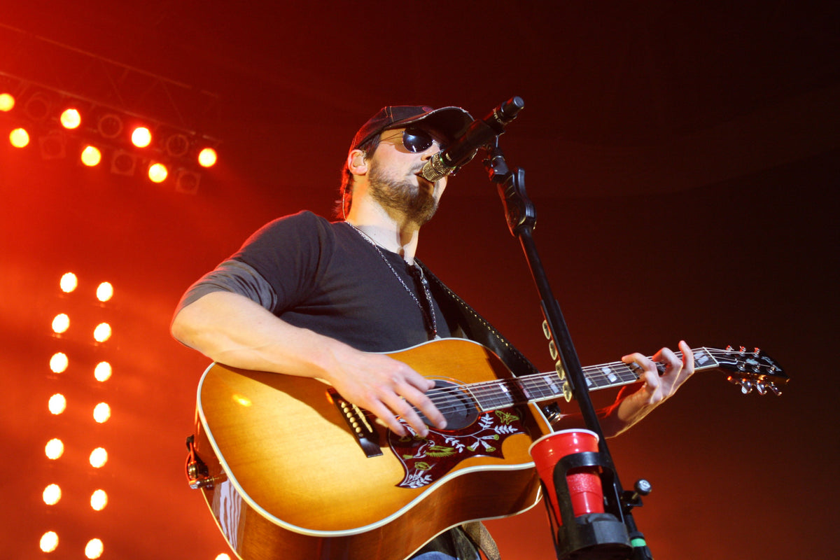 Eric Church performing in 2012