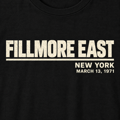 Fillmore East 1971 Tee