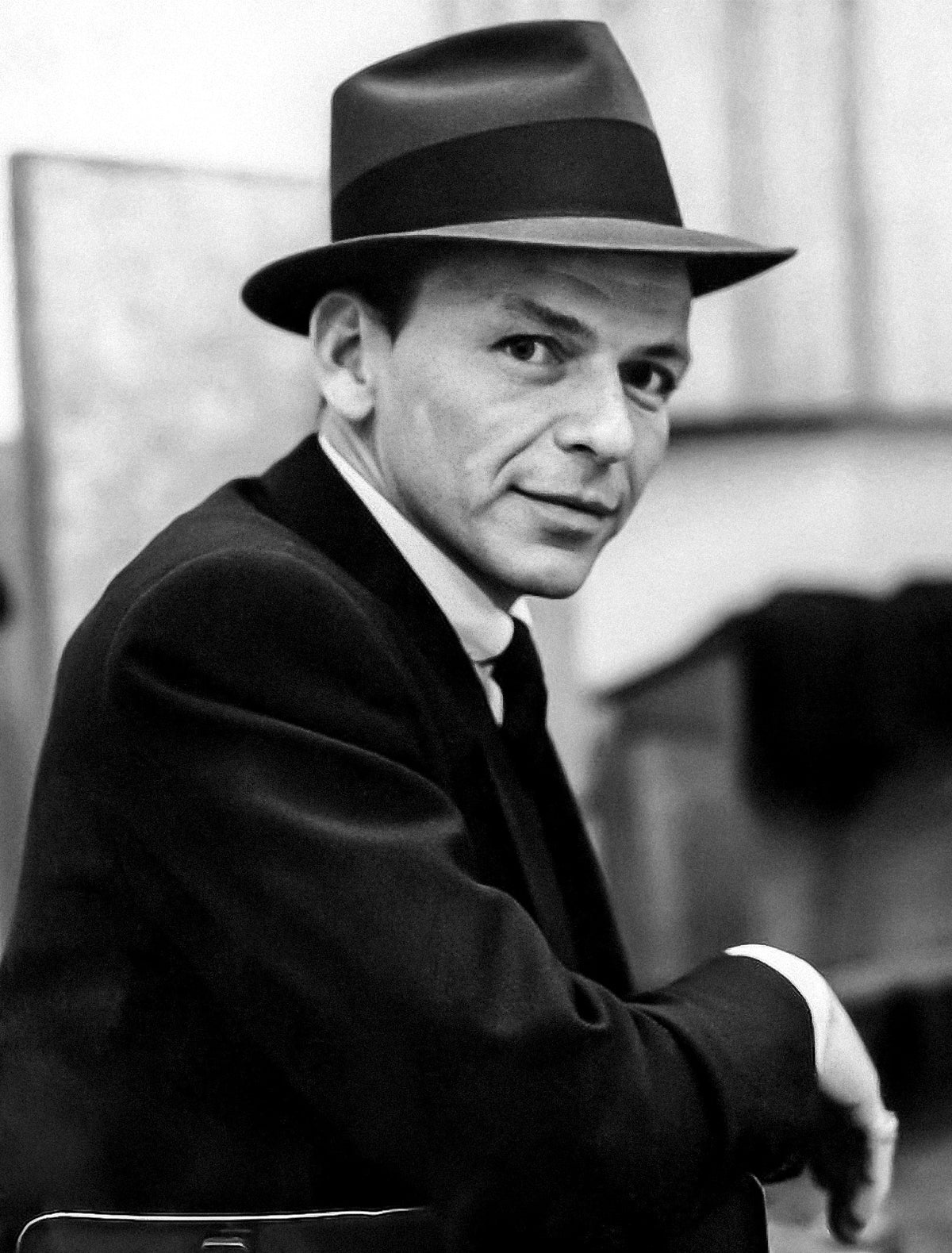 Frank Sinatra in a 1957 Capitol Records portrait