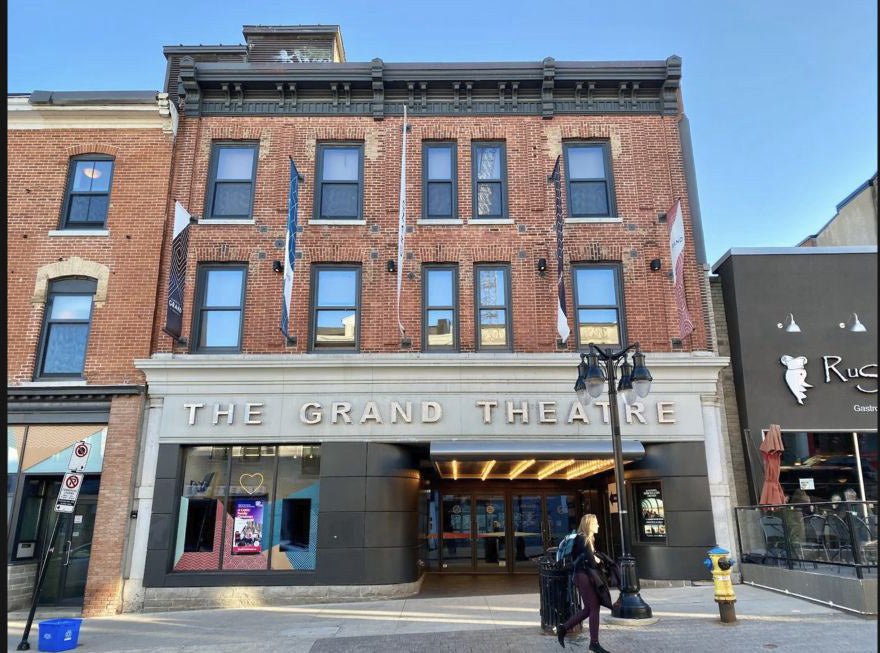 Kingston Grand Theatre facade and marquee