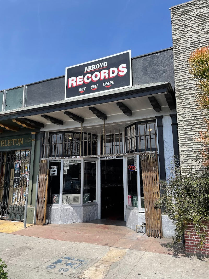 Arroyo Records storefront at 5123 1/2 York Blvd in Los Angeles.