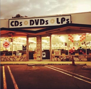 CD Trader storefront at 18926 Ventura Blvd in Los Angeles.