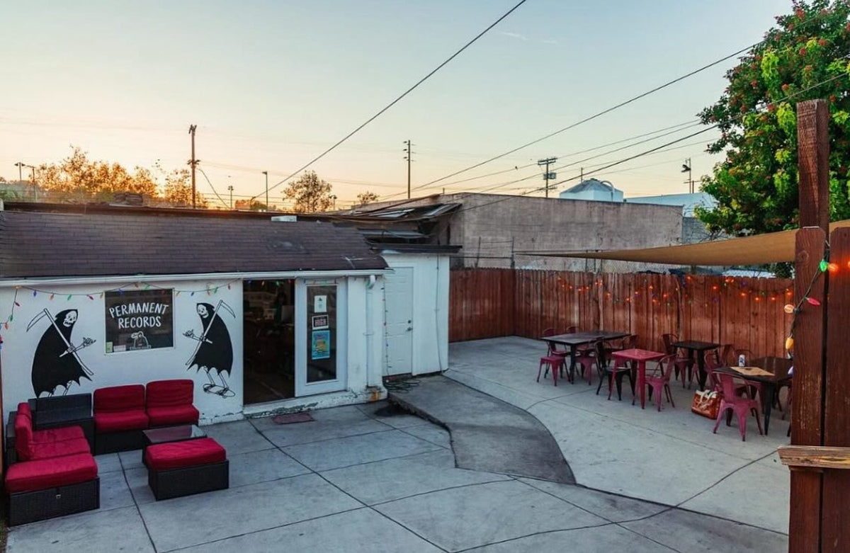 Permanent Records Roadhouse storefront at 1906 Cypress Ave in Los Angeles.