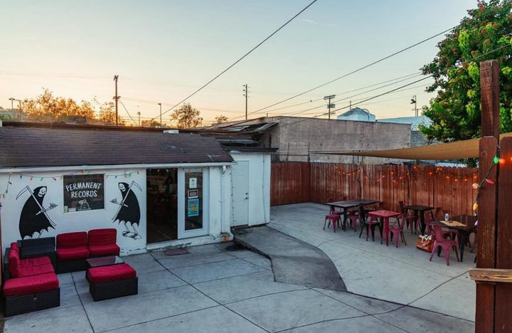 Permanent Records Roadhouse storefront at 1906 Cypress Ave in Los Angeles.