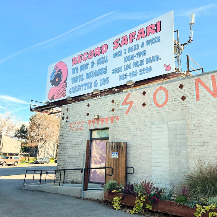 Record Safari storefront at 3222 Los Feliz Blvd in Los Angeles.