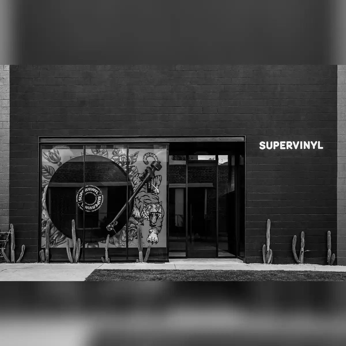Supervinyl storefront at 900 N Sycamore Ave in Los Angeles.