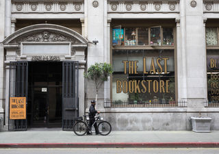The Last Bookstore Downtown storefront at 453 S Spring St Ground Floor in Los Angeles.