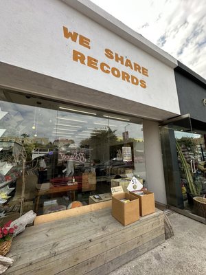 We Share Records storefront at 2025 Sawtelle Blvd in Los Angeles.