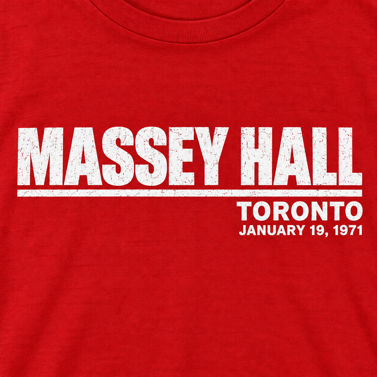 Massey Hall 1971 Tee