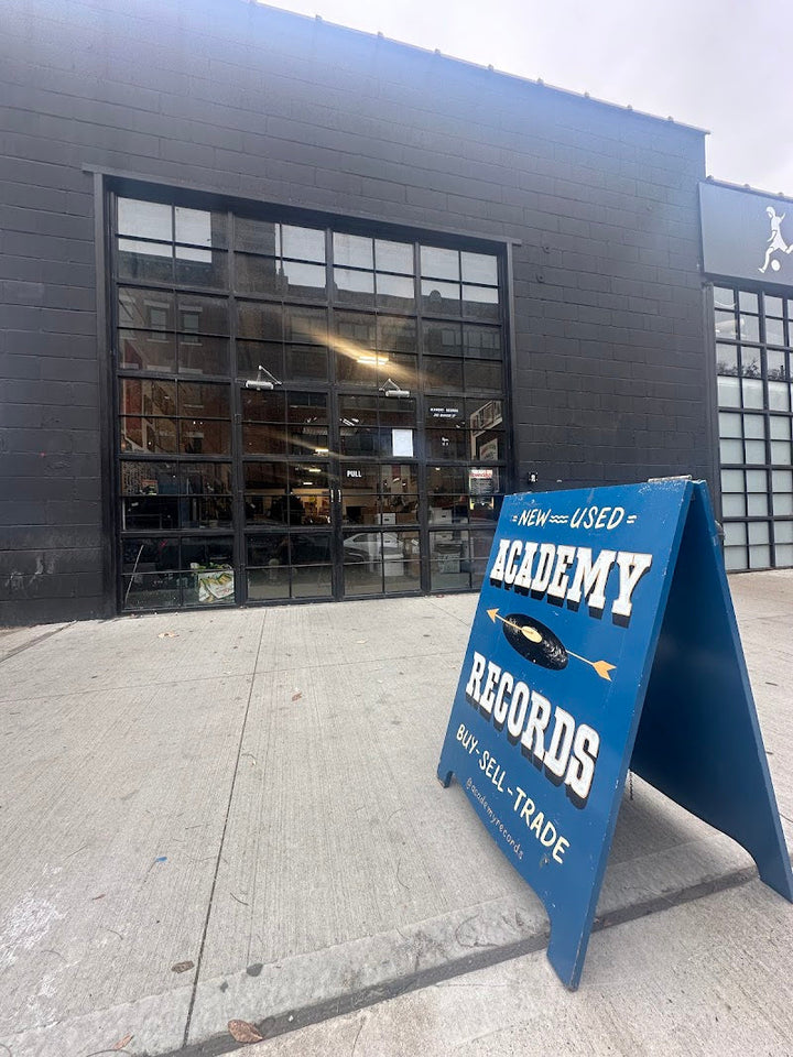 Academy Record Annex storefront at 242 Banker St in New York City.