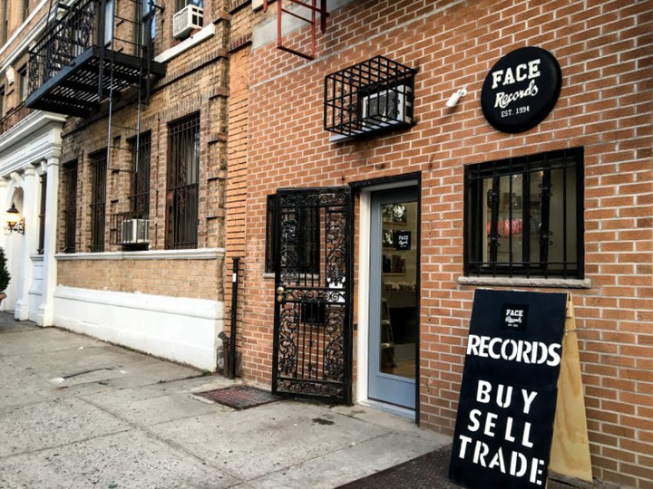 Face Records NYC storefront at 176 Borinquen Pl Store 1L in New York City.