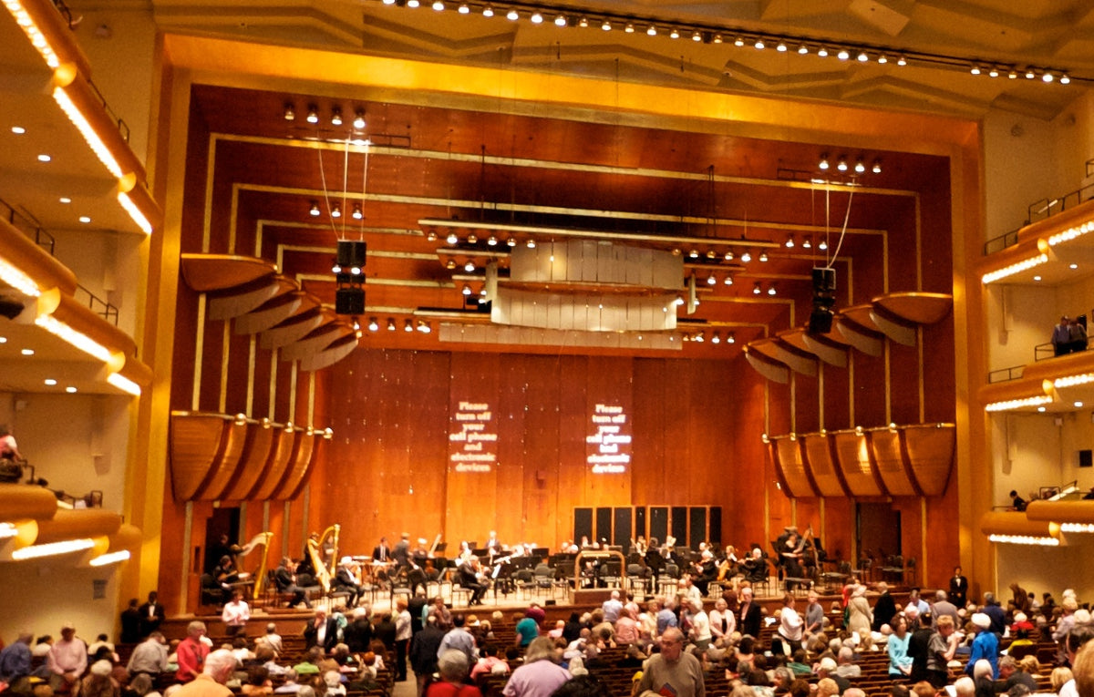 New York Philharmonic performing at Avery Fisher Hall in 2012