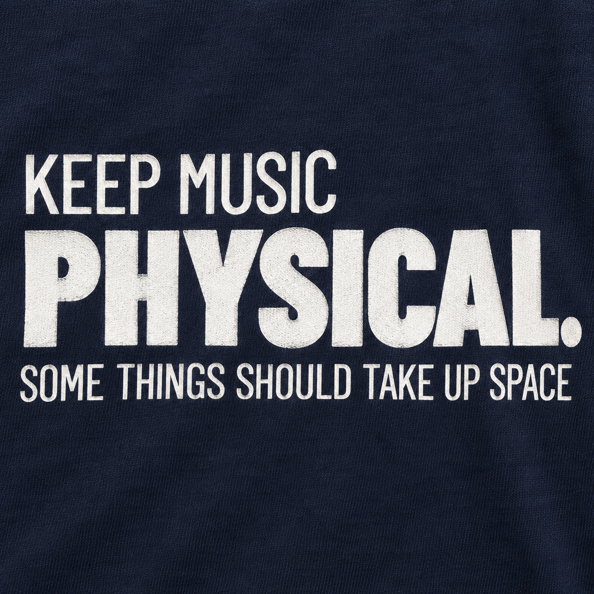 Keep Music Physical Tee