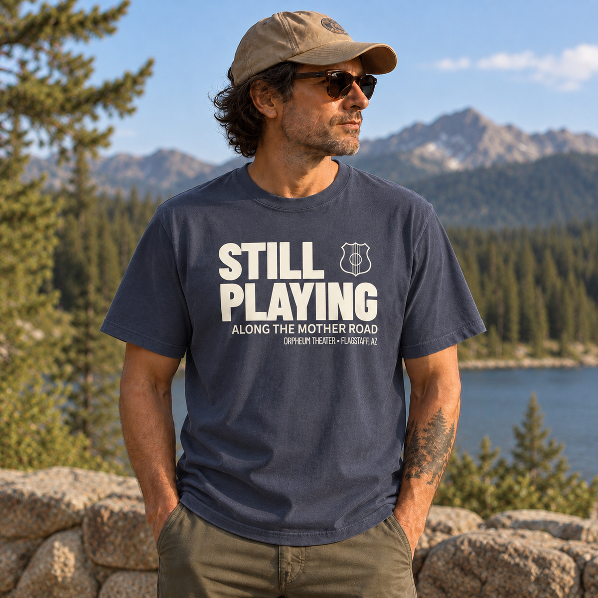 Still Playing: Orpheum Route 66 Tee