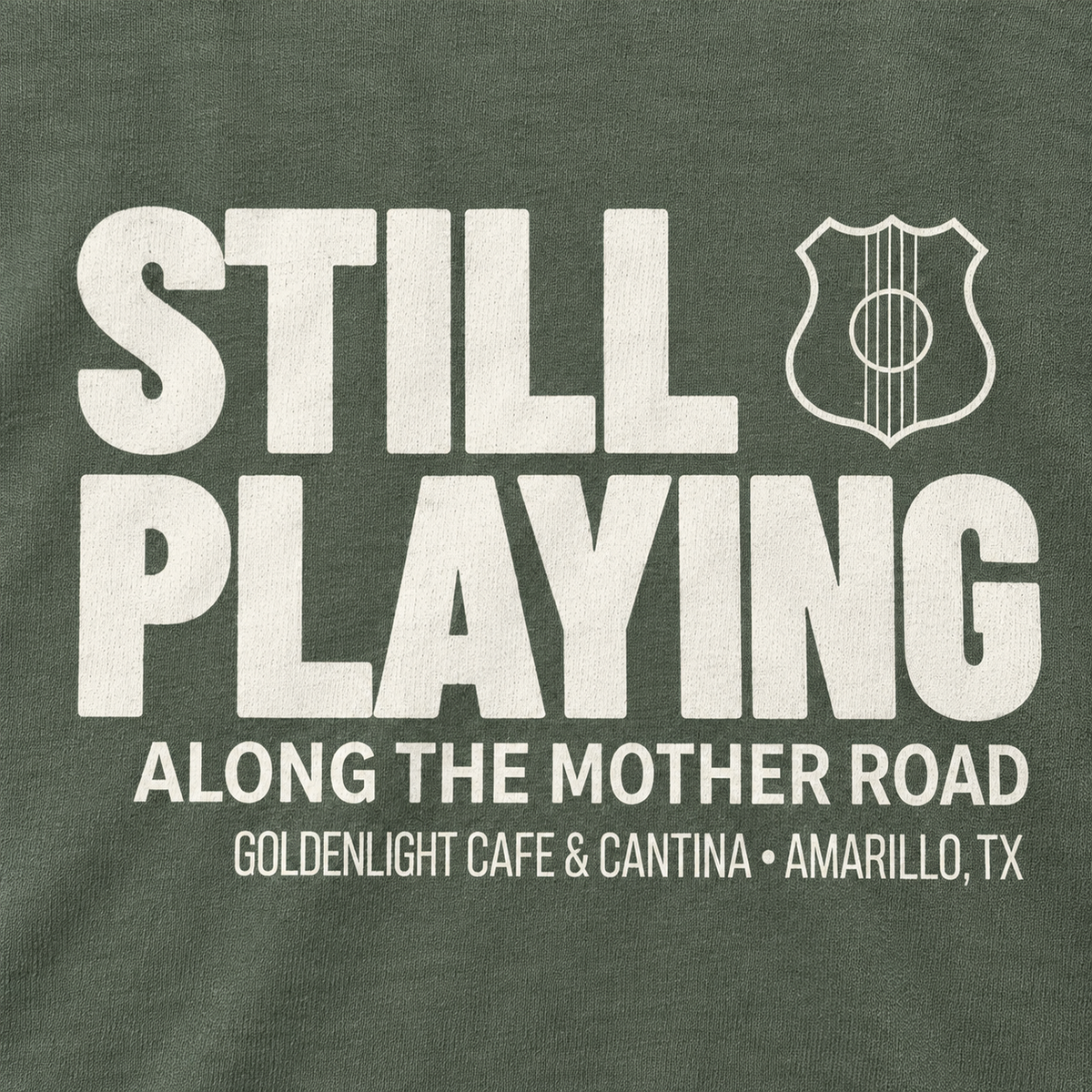 Still Playing: GoldenLight Route 66 Tee