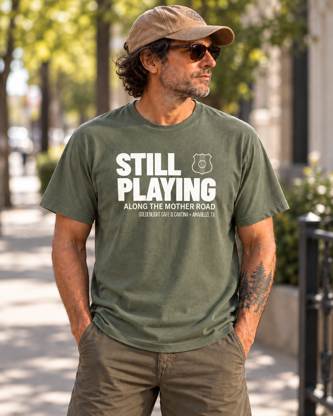 Still Playing: GoldenLight Route 66 Tee
