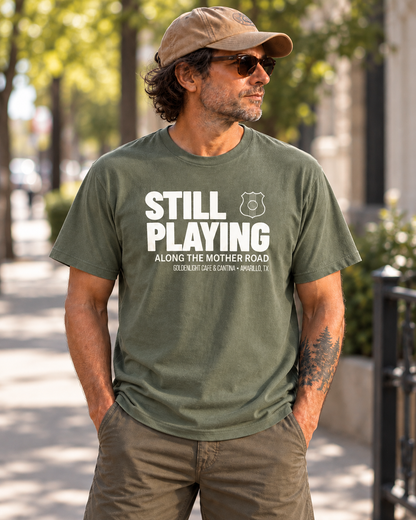 Still Playing: GoldenLight Route 66 Tee