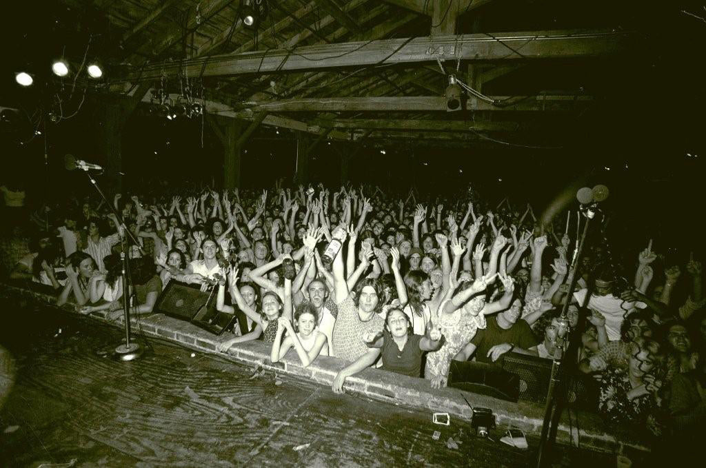 Audience inside the Warehouse in New Orleans