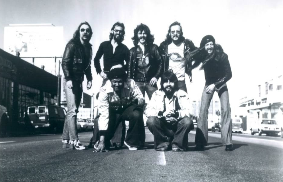 The Doobie Brothers in a 1976 publicity photo