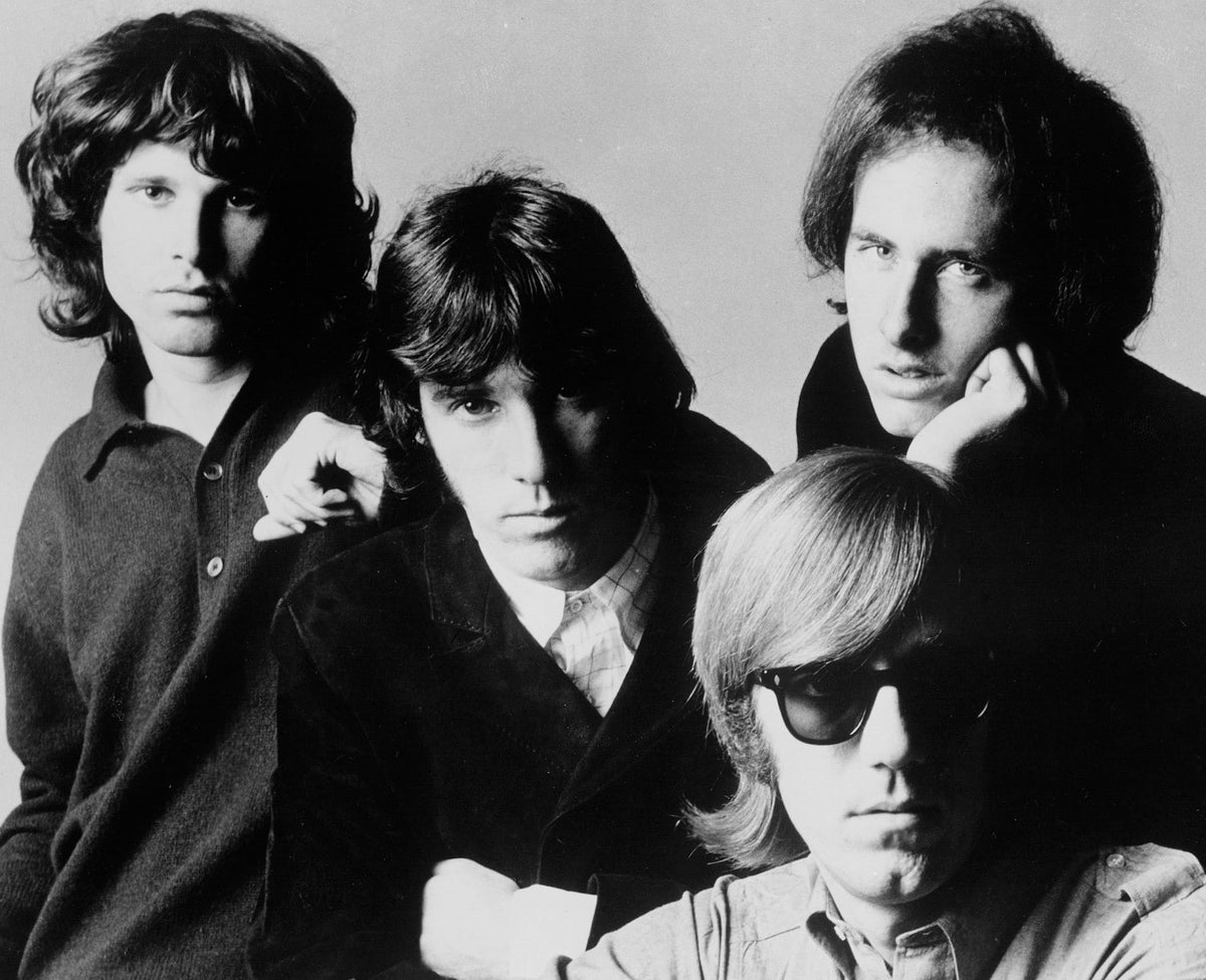 The Doors in a 1966 publicity photograph