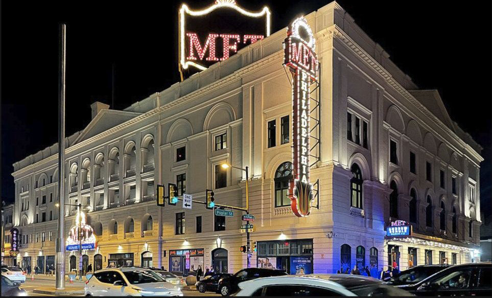 Exterior of The Met Philadelphia on Broad Street