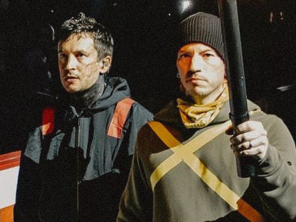Tyler Joseph and Josh Dun of Twenty One Pilots in Dublin