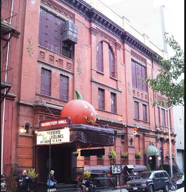 Exterior of Webster Hall on East 11th Street in New York City