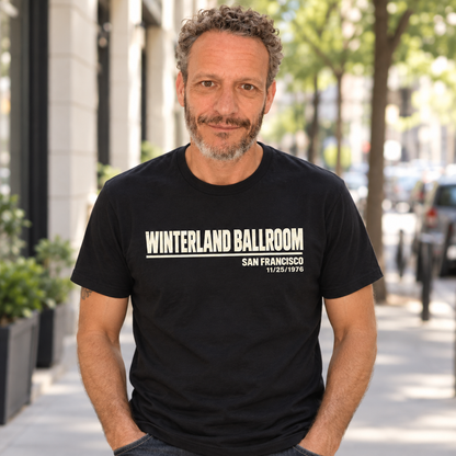 Winterland Thanksgiving 1976 Tee